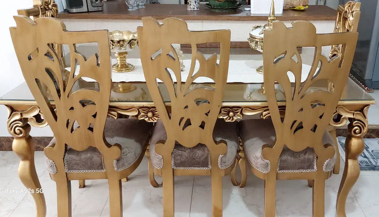 میز غذاخوری چوب گردو|میز و صندلی غذاخوری|محمدشهر, سیدآباد|دیوار