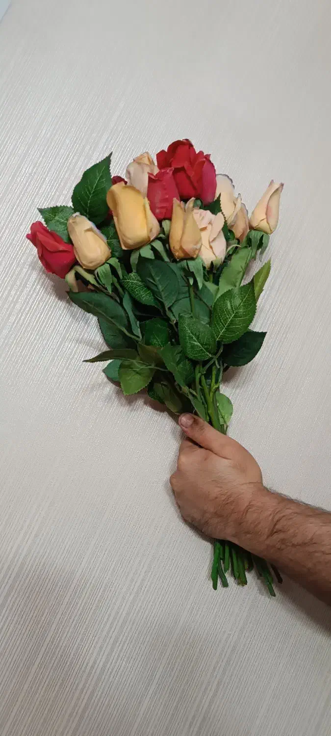 گل رز|گل مصنوعی|زنجان, |دیوار