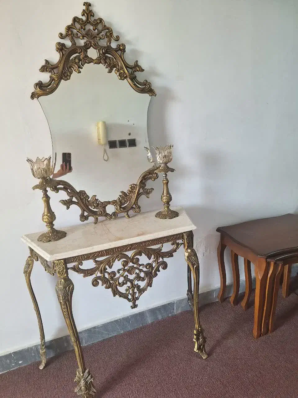 آیین شمعدان|بوفه، ویترین، کنسول|گرگان, |دیوار