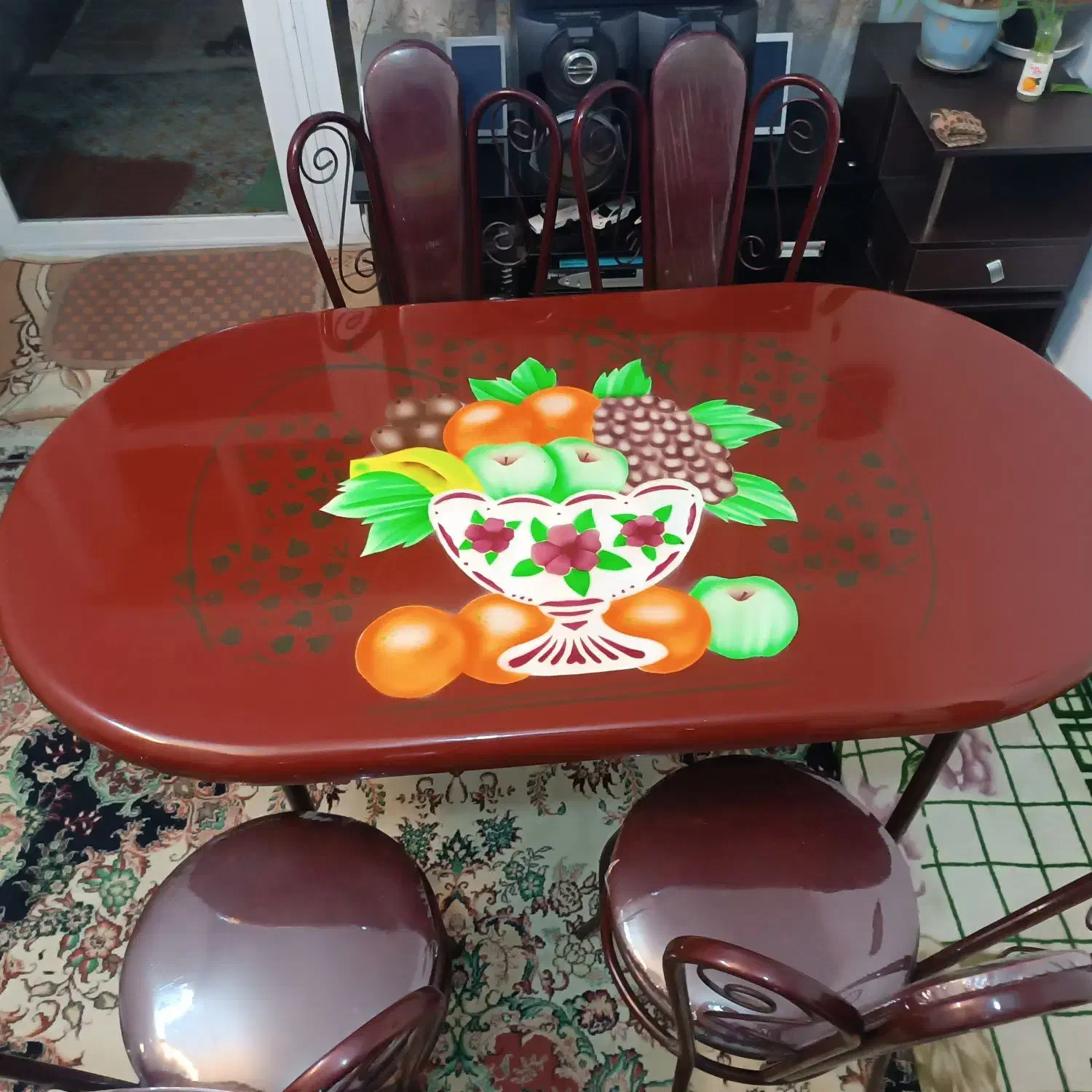 میز ناهار خوری 4 نفره|میز و صندلی غذاخوری|اصفهان, پرتمان|دیوار