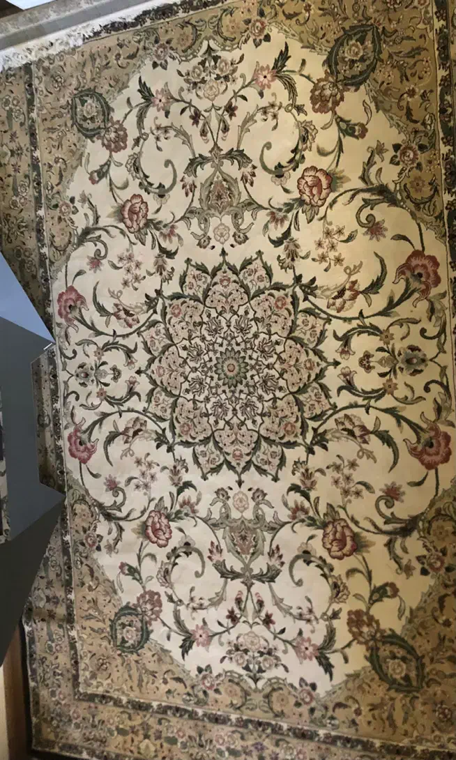 دو عدد فرش ۹ متری ستاره کویر|فرش|یزد, |دیوار