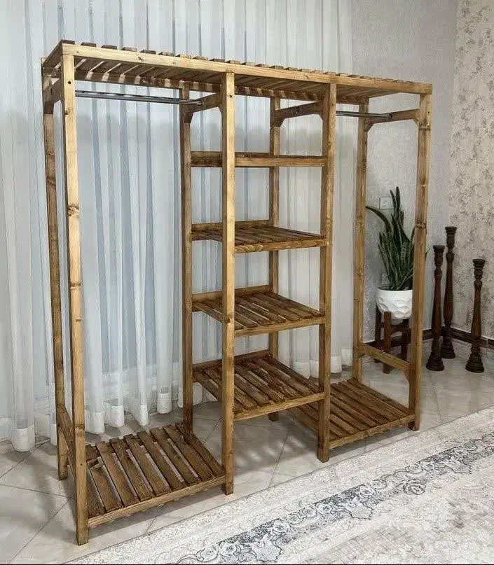 رگال چوبی لباس|فروشگاه و مغازه|اردبیل, |دیوار