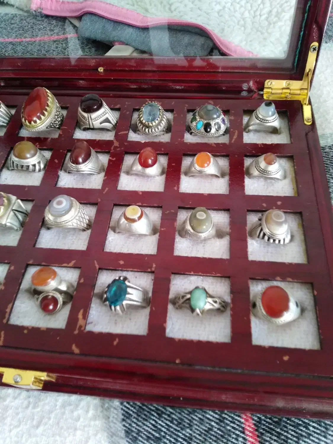 انگشتر نقره قدیمی وکهنه|جواهرات|بیرجند, |دیوار