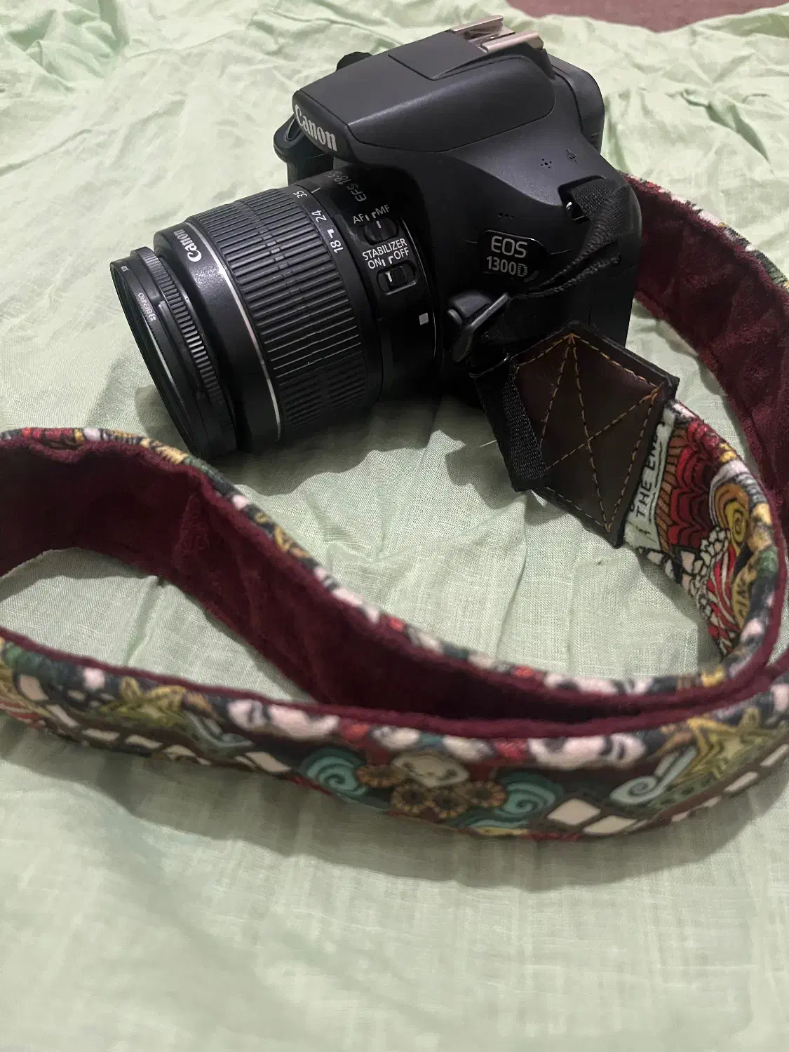 دوربینcanon1300D با لنز 55-18|دوربین عکاسی و فیلمبرداری|تهران, ستارخان|دیوار