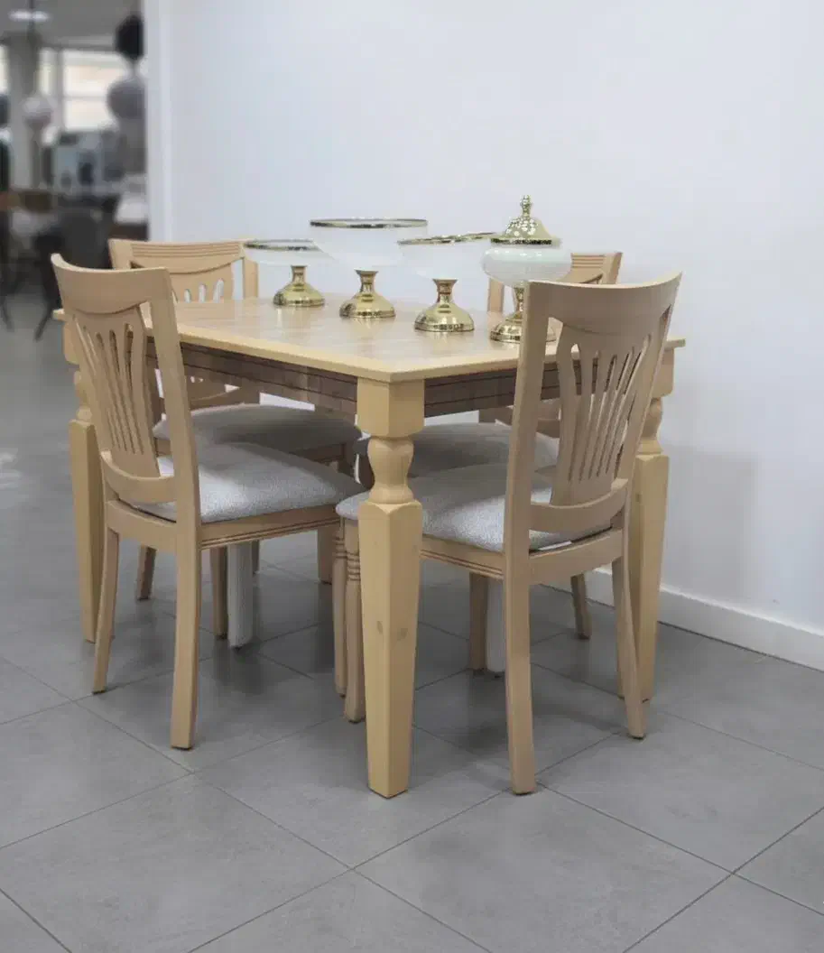 غذا خوری ناهارخوری میز صندلی مدل گلبرگ|میز و صندلی غذاخوری|چهاردانگه (تهران), |دیوار