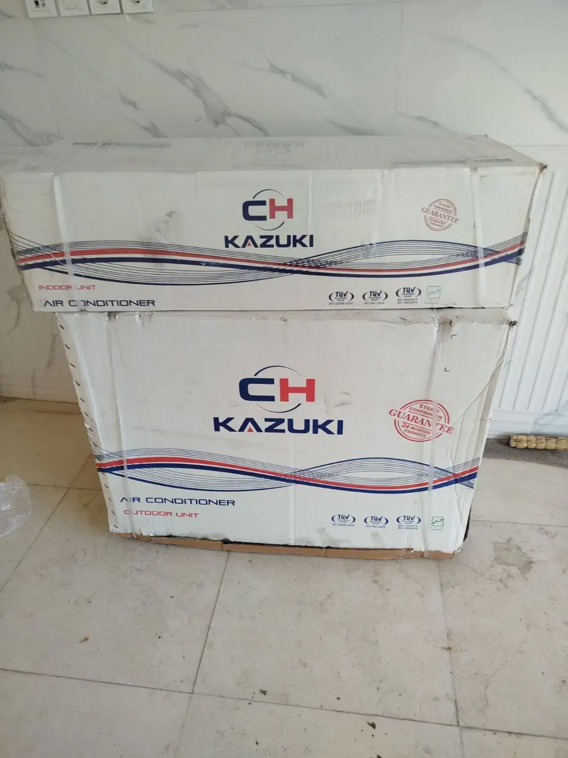 کولرگازی کازوکی|کولر گازی و فن‌کوئل|خسروشاه, |دیوار