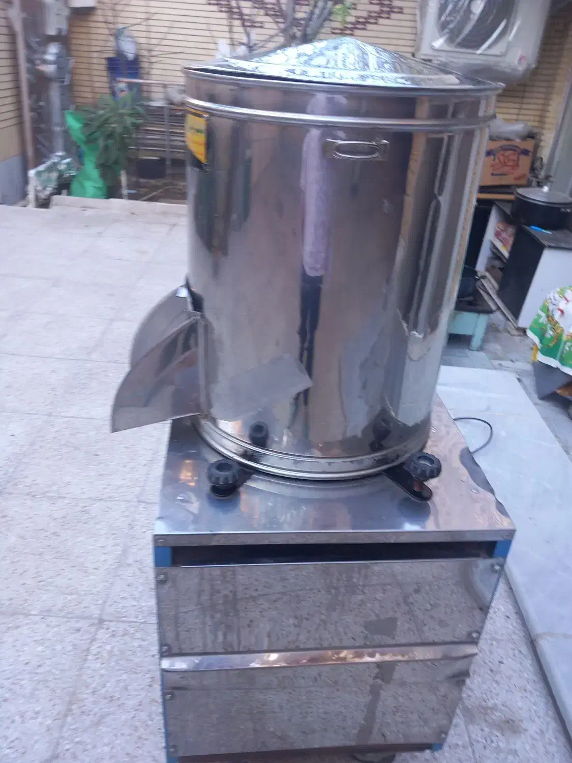 سبزی خردکن صنعتی سطلی سبزیران|خردکن، آسیاب، غذاساز|بندر ماهشهر, |دیوار