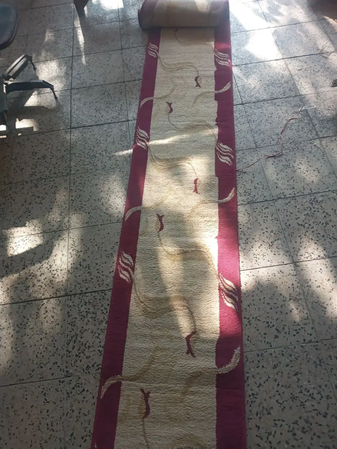 ۶ تیکه کناره کارکرده نیم متری عرض|فرش|محمدبار, |دیوار