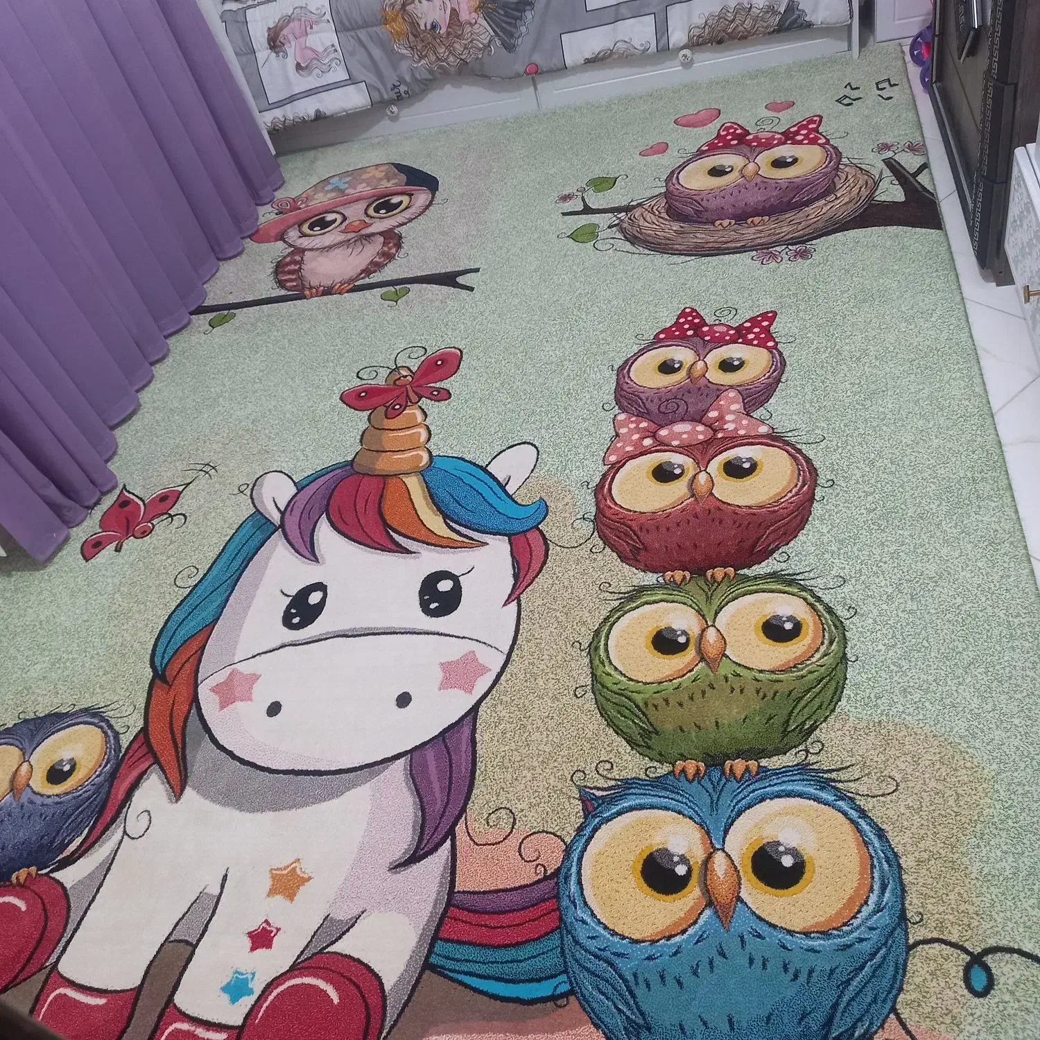 گلیم فرش اتاق کودک نو|گلیم، جاجیم، گبه|بندرعباس, |دیوار