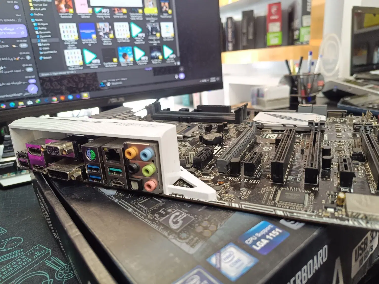 باندل مادربورد سی پی یو ASUS Z170 A GAMING|قطعات و لوازم جانبی رایانه|مشهد, امیر|دیوار