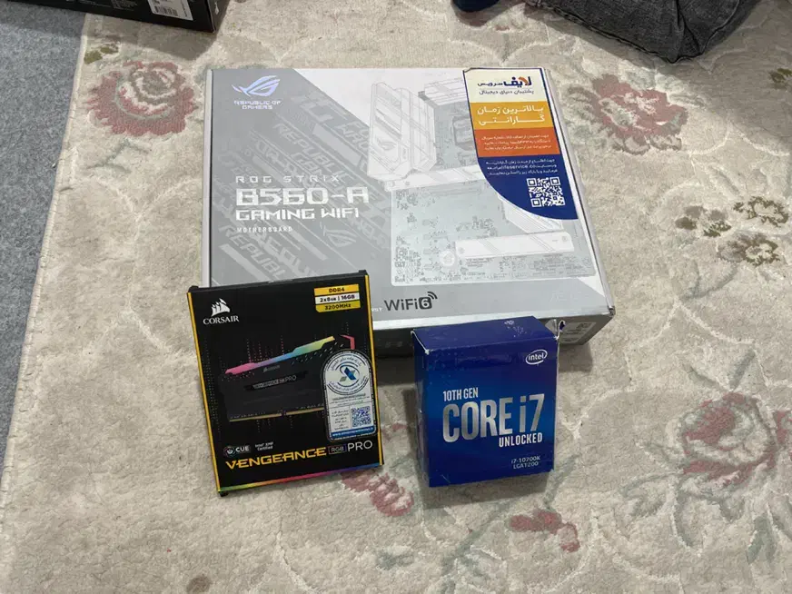 باندل کامپیوتر گیمینگ|قطعات و لوازم جانبی رایانه|امیدیه, |دیوار