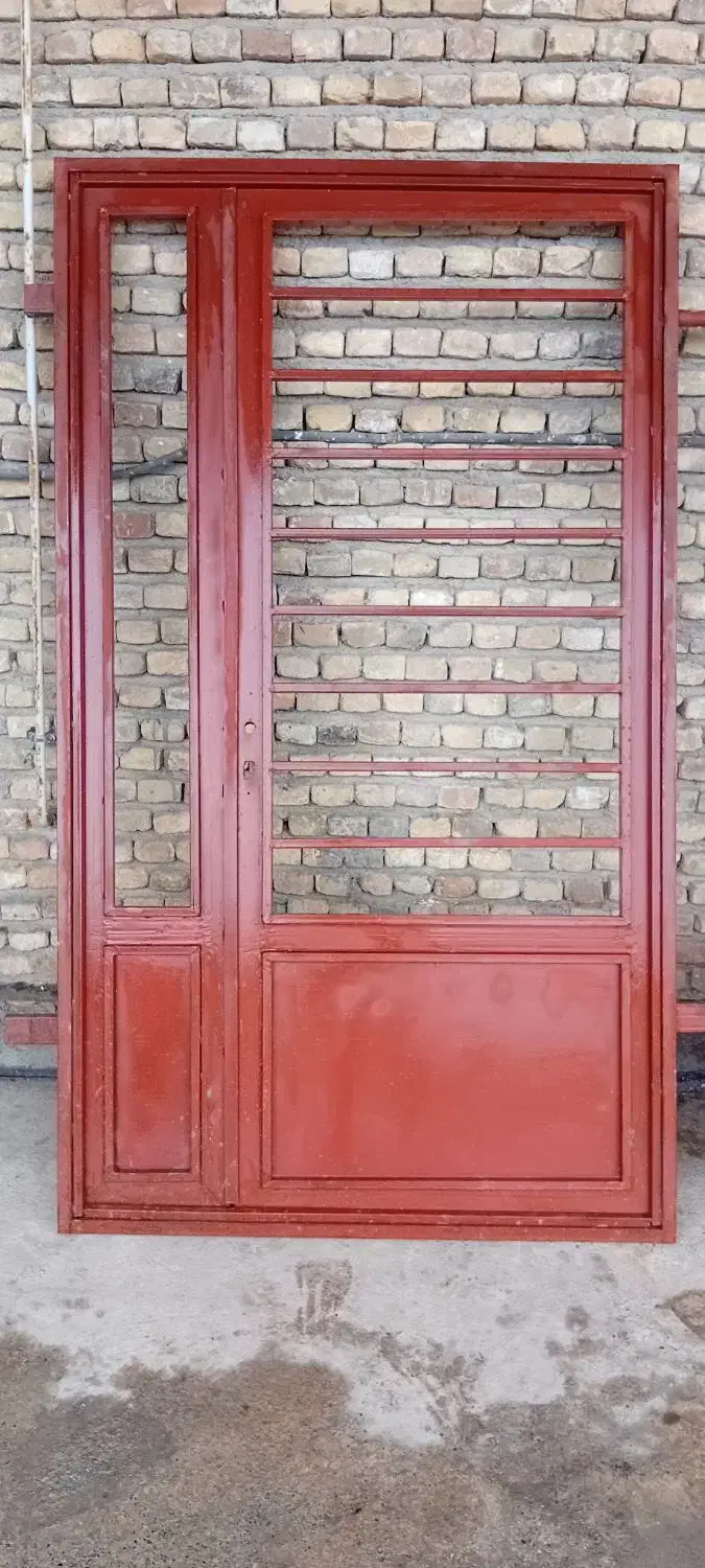 در پنجره آهنی درحد|مصالح و تجهیزات ساختمان|گمیشان, |دیوار