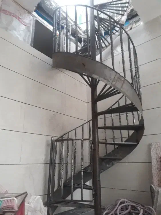 پله دور لوله وسقف ایرانیت|خدمات پیشه و مهارت|بیرجند, |دیوار