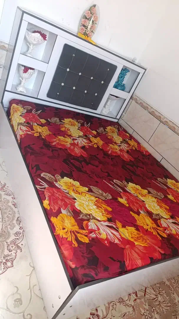 تخت خواب|تخت و سرویس خواب|شیراز, باغ تخت|دیوار