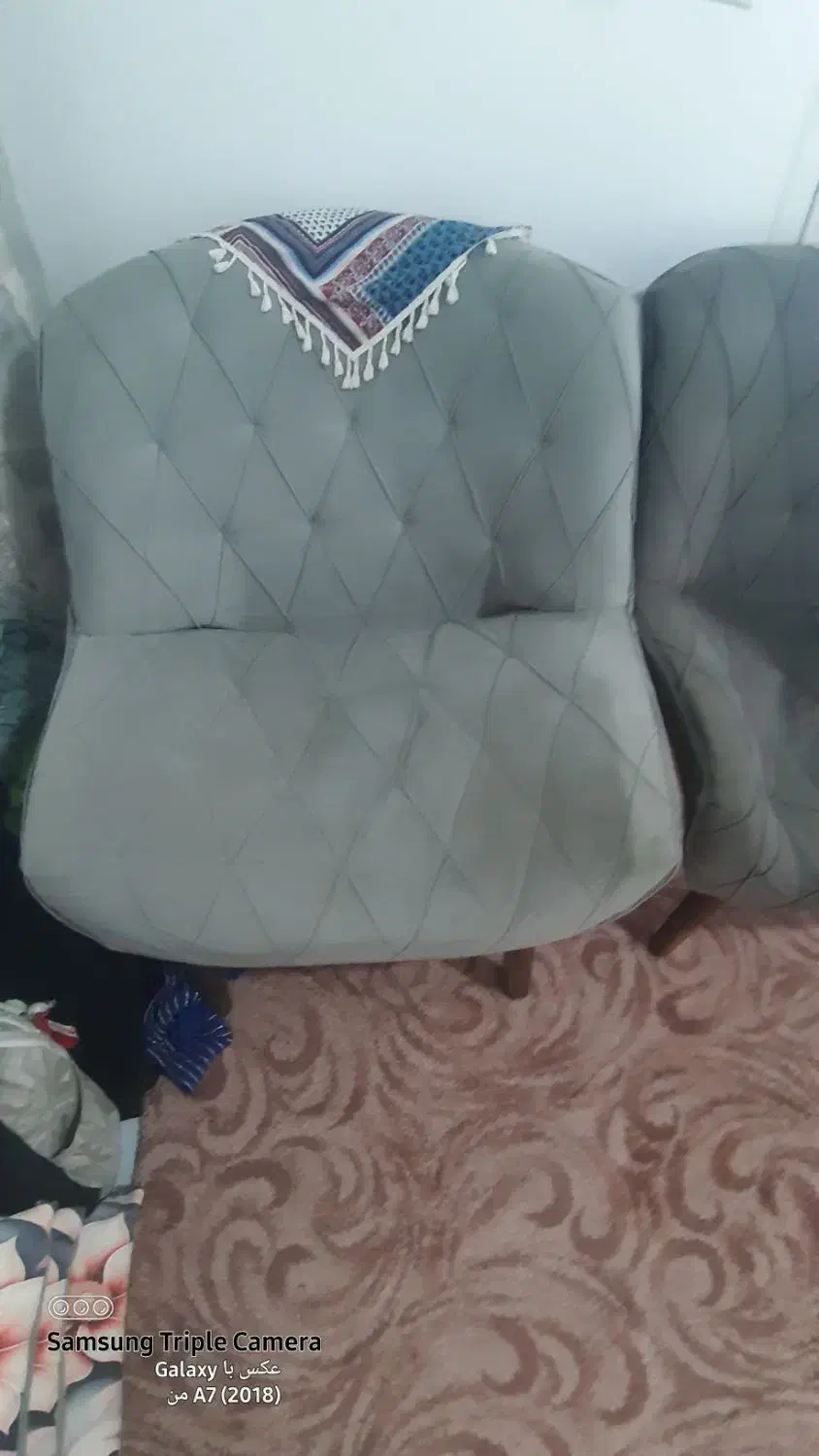 مبل چستر ۷نفره|مبلمان خانگی و میز عسلی|محمدشهر, هزار واحدی|دیوار