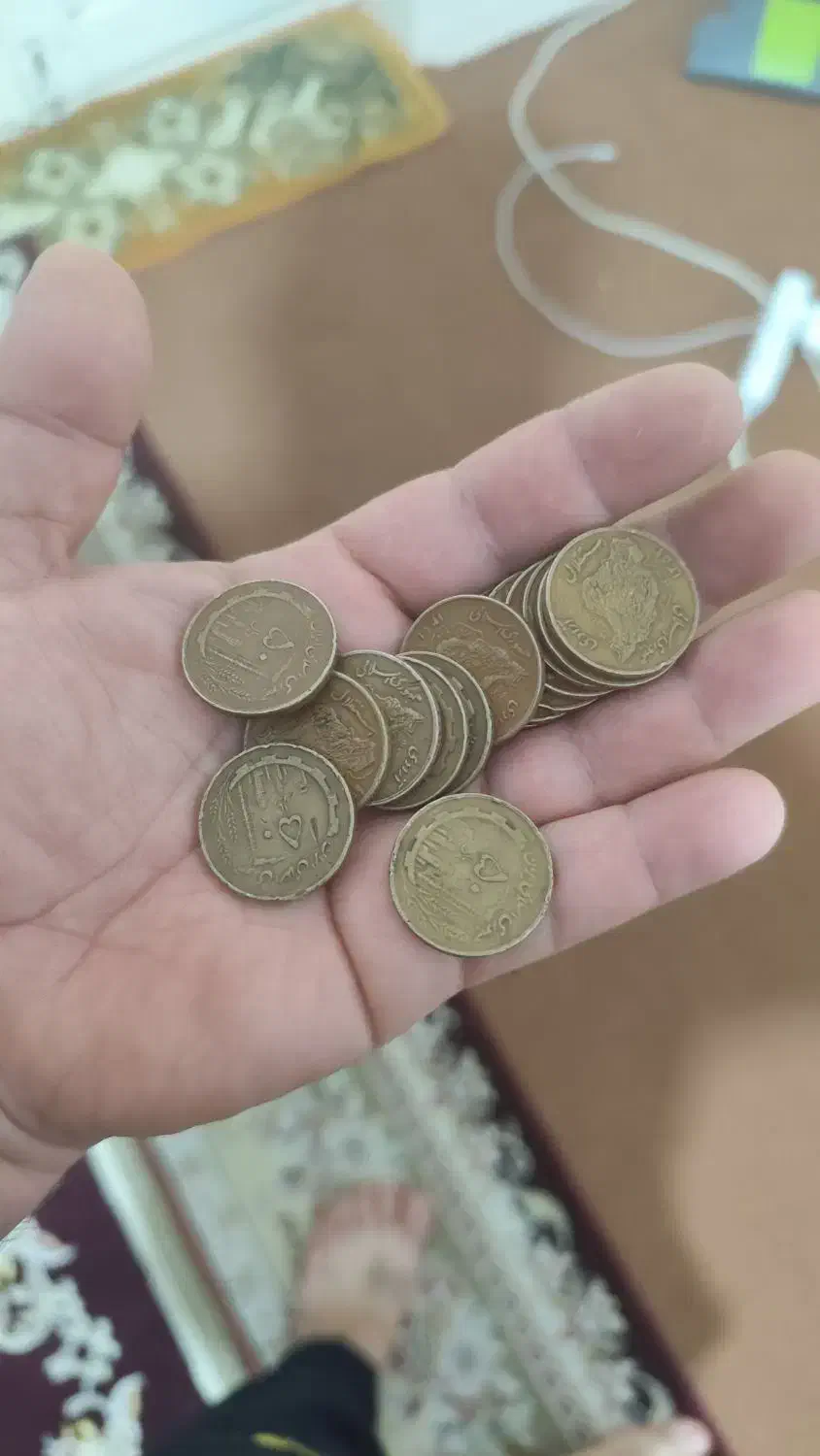 سکه قدیمی|کلکسیون سکه، تمبر، اسکناس|آق قلا, |دیوار