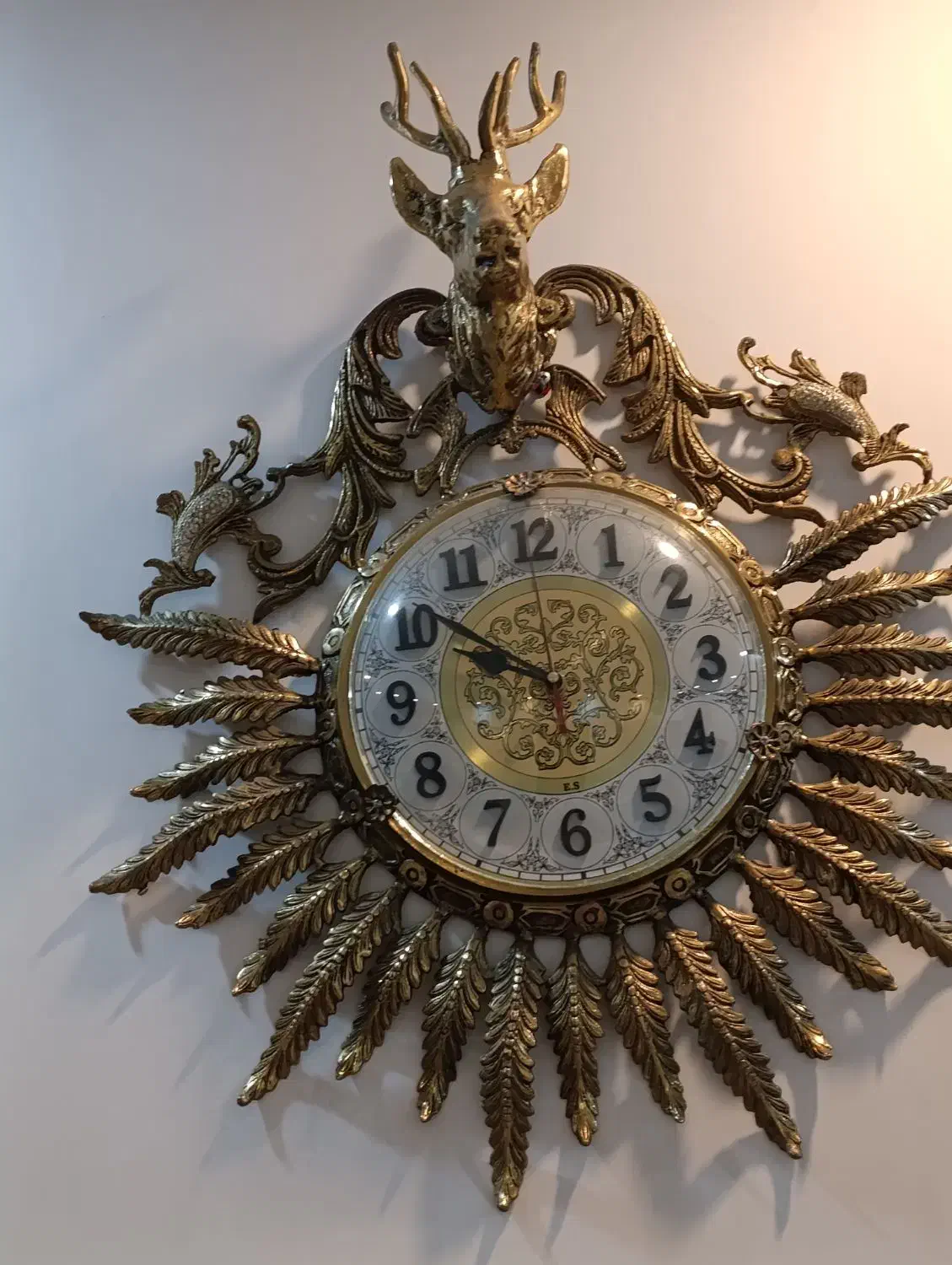 ساعت برنز|ساعت دیواری و تزئینی|اسلام‌شهر, شهرک محمدیه|دیوار