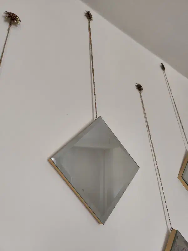 آینه دکوراتیو ۵تکه لوزی|آینه|تویسرکان, |دیوار