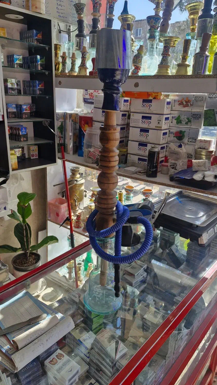 قلیان چوب گردو|کلکسیون و سرگرمی|سبزوار, مدرس|دیوار