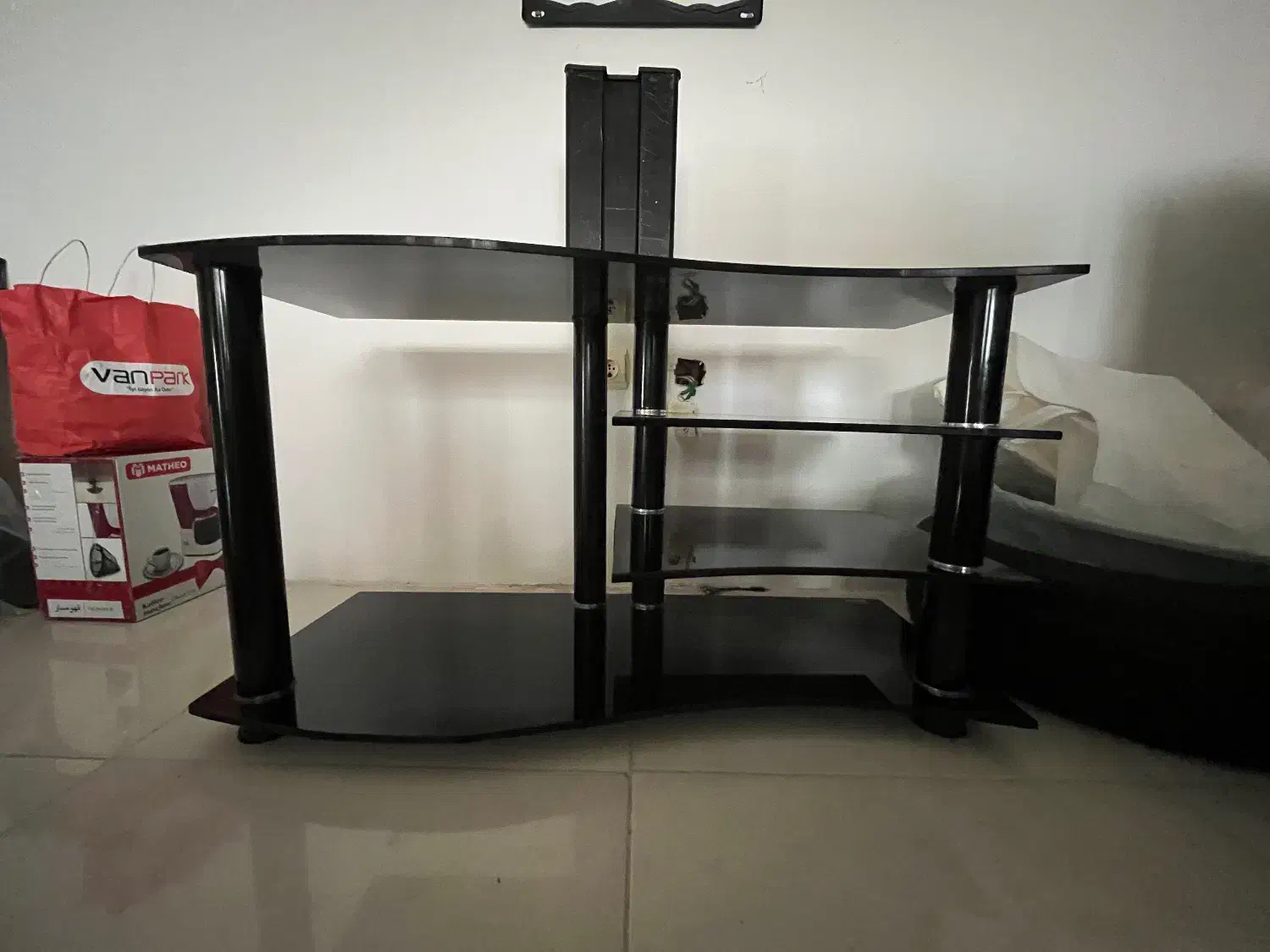 میز تلویزیون INOX آلمان|میز تلویزیون|ساری, |دیوار