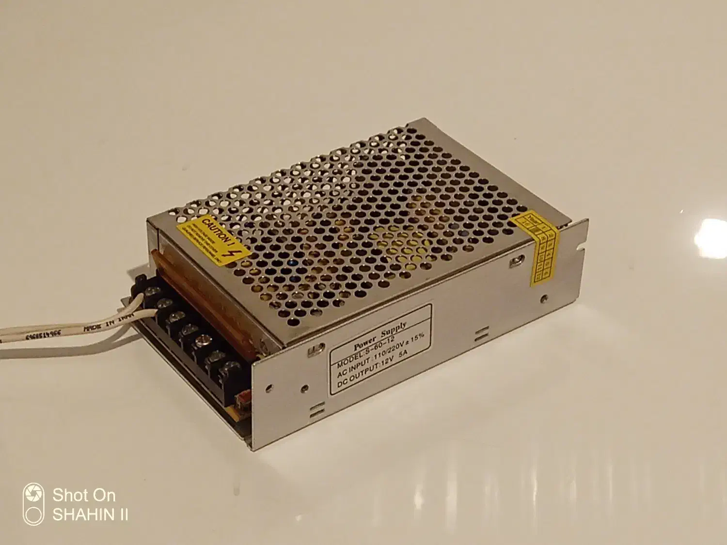 منبع تغذیه سوئیچینگ 12V - 5A مناسب تابلو LED وغیره|قطعات و لوازم جانبی رایانه|سبزوار, امیر کبیر|دیوار