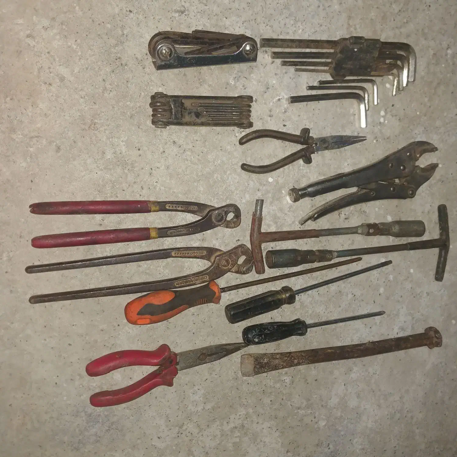 ست جعبه ابزار انواع آچار ها|ابزارآلات|زرگرشهر, |دیوار