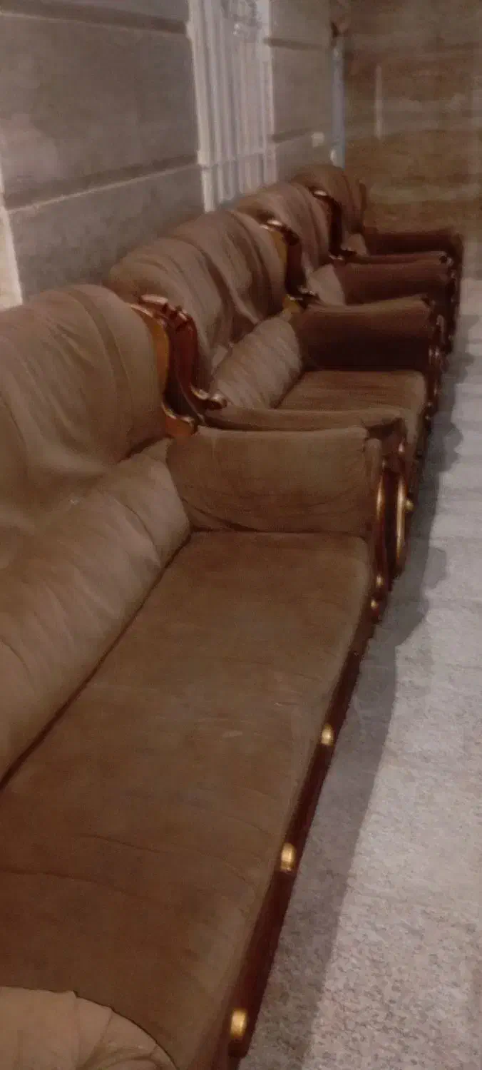 مبل 7نفره برا نیازمندی که نیاز داره|مبلمان خانگی و میز عسلی|قلقل رود, |دیوار