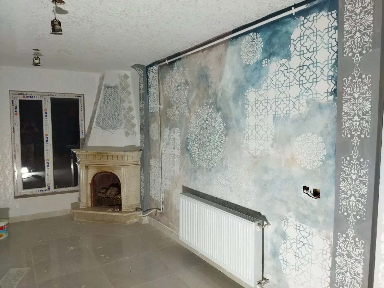 نقاشی و رنگ امیزی ساختمان|خدمات پیشه و مهارت|مریوان, |دیوار