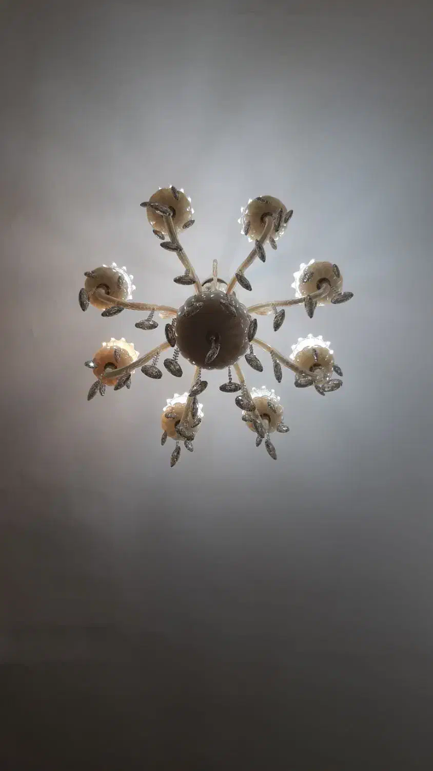 لوستر ۸ شاخه|لوستر و چراغ آویز|تهران, اسکندری|دیوار