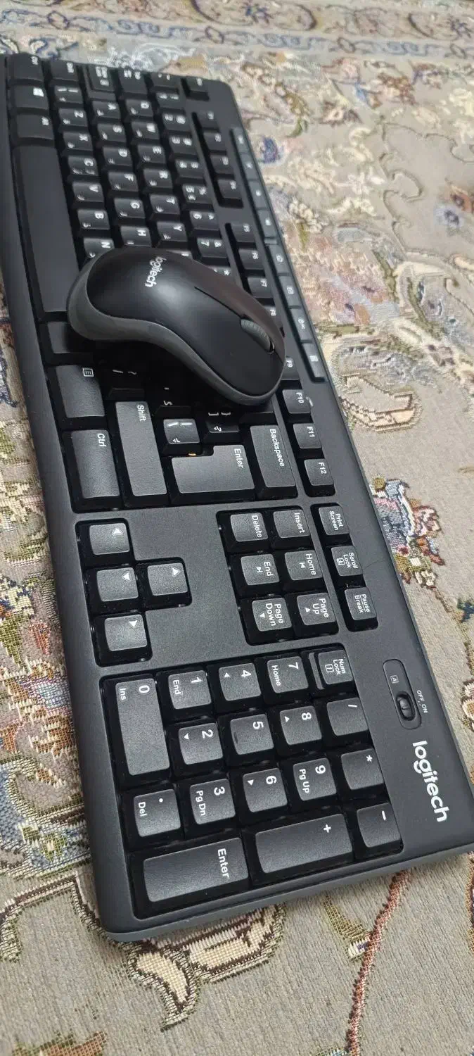 2 عدد موس و کیبورد بی سیم لاجیتک logitech|قطعات و لوازم جانبی رایانه|تهران, کیانشهر|دیوار