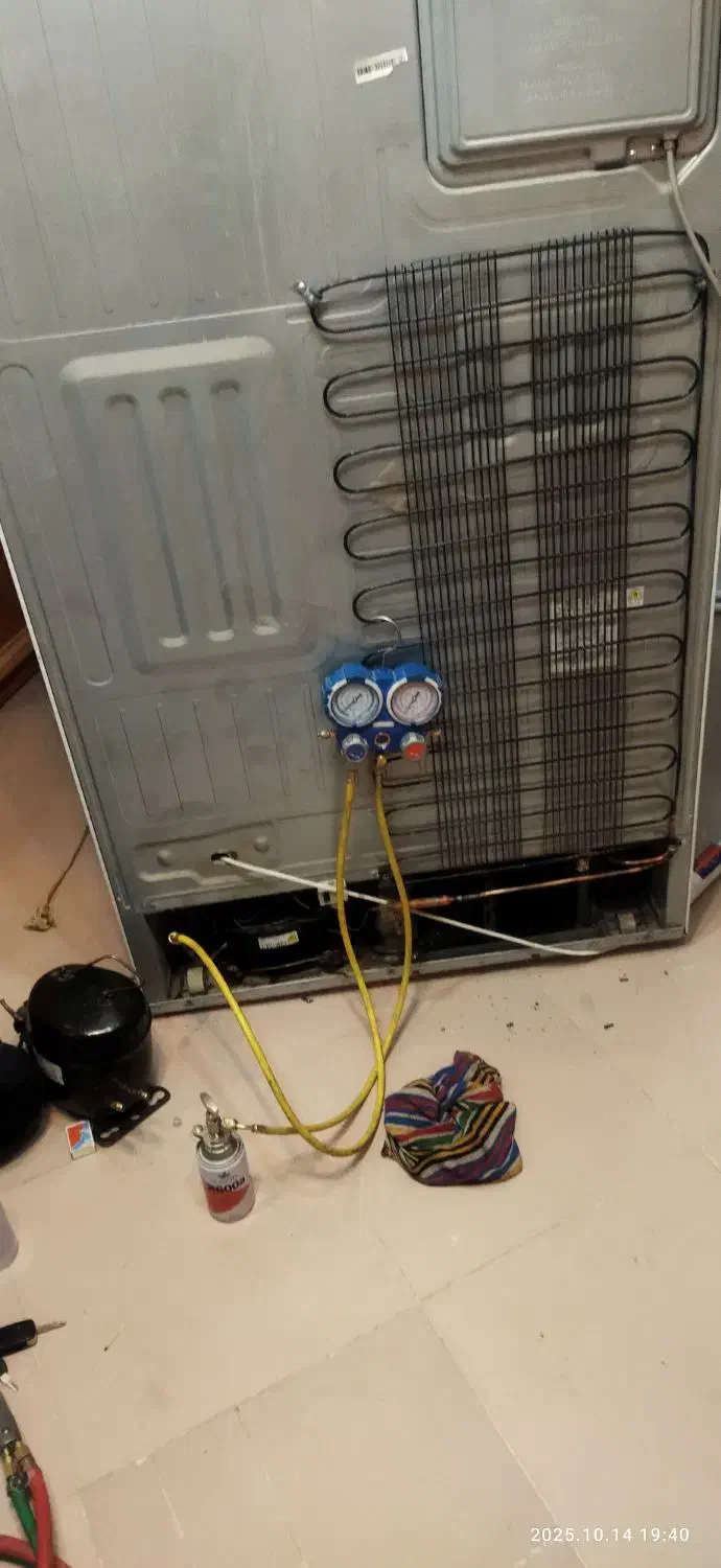 موتور یخچال استوک همراه با نصب با ضمانت|خدمات پیشه و مهارت|قوچان, |دیوار