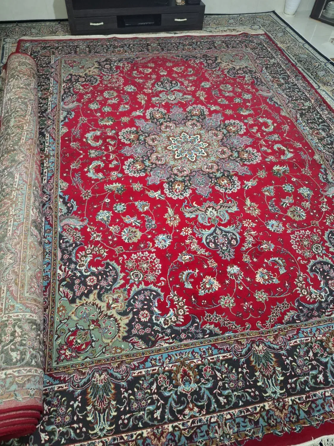 دو تخته فرش ۱۲متری|فرش|قوچان, |دیوار