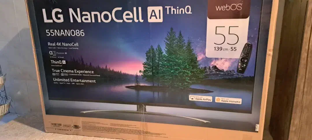 تلویزیون LG nano86 55 اینچ|تلویزیون و پروژکتور|تهران, میدان ولیعصر|دیوار