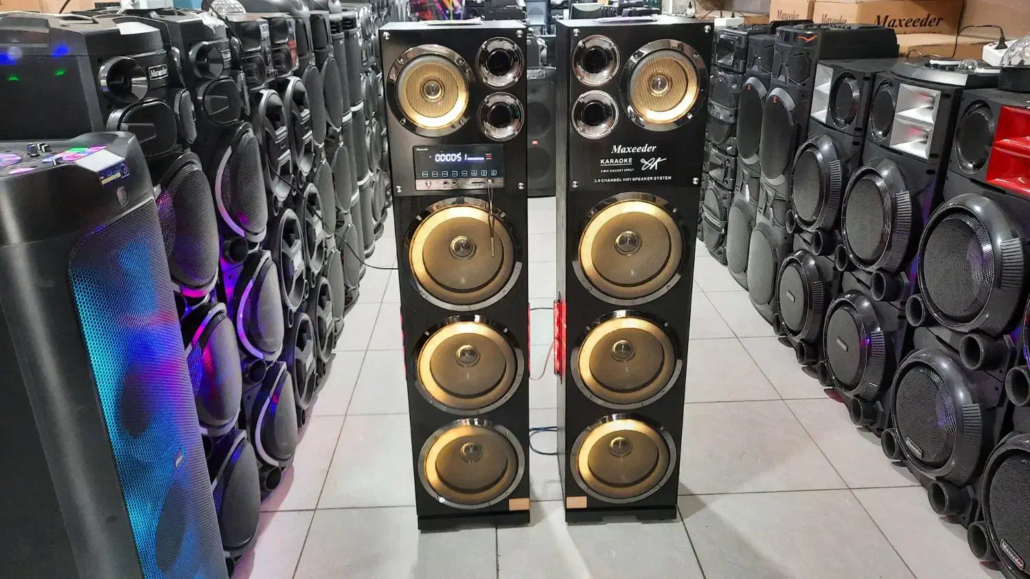 اسپیکر چراغدار مکسیدر TN112|سیستم صوتی خانگی|کرج, بنیاد|دیوار