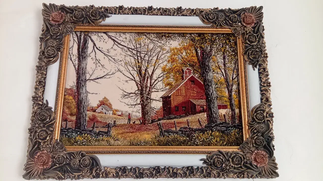 تابلو منظره|تابلو فرش|سقز, |دیوار