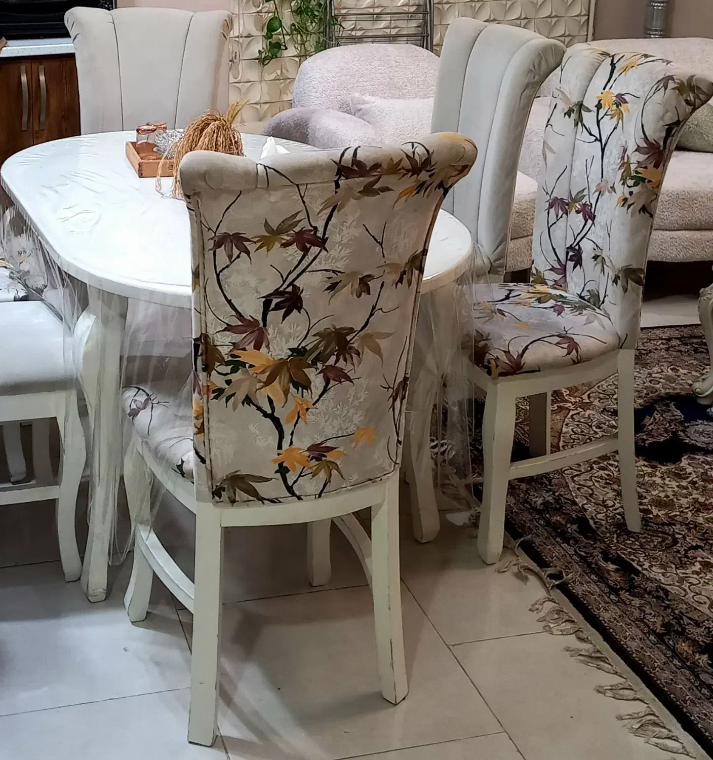 فروش ناهارخوری شش نفره کیوت|میز و صندلی غذاخوری|رشت, جهاد|دیوار