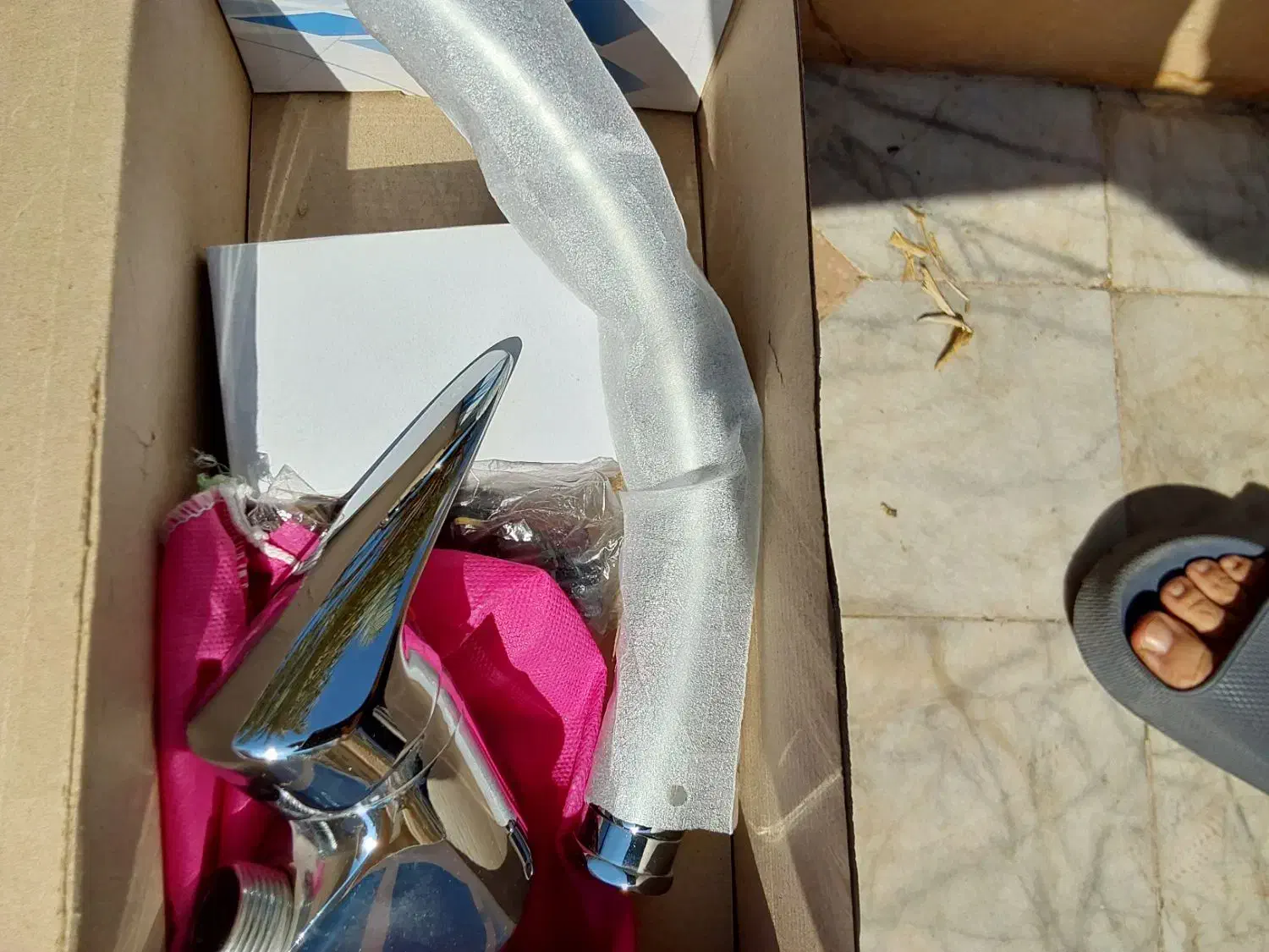 الم دوش شیر ظرفشویی|لوازم سرویس بهداشتی|شیراز, قلعه شاهزاده بیگم|دیوار