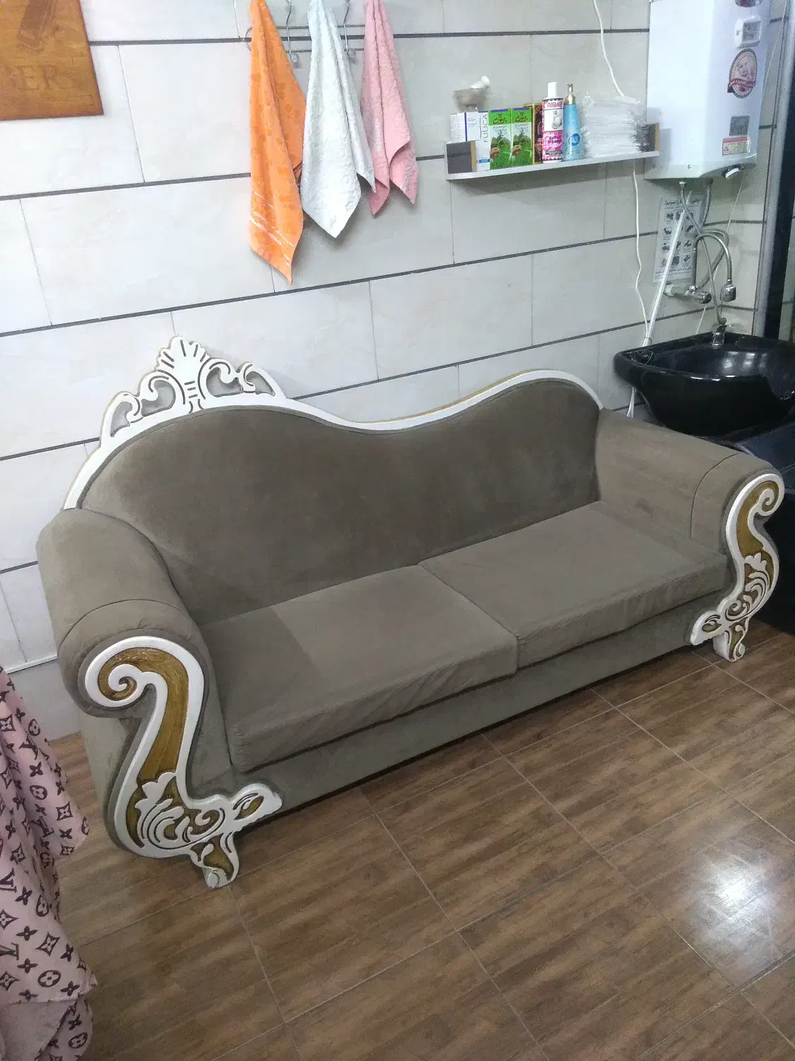 مبل راحتی ۵ نفره(کلاسیک چستر)|مبلمان خانگی و میز عسلی|پاکدشت, پاکدشت (مامازند)|دیوار