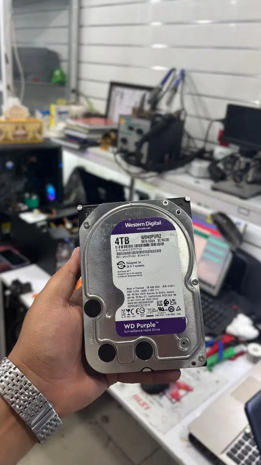 هارد 4 ترا بایت بنفش|قطعات و لوازم جانبی رایانه|مرودشت, ابوذر شمالی‎|دیوار