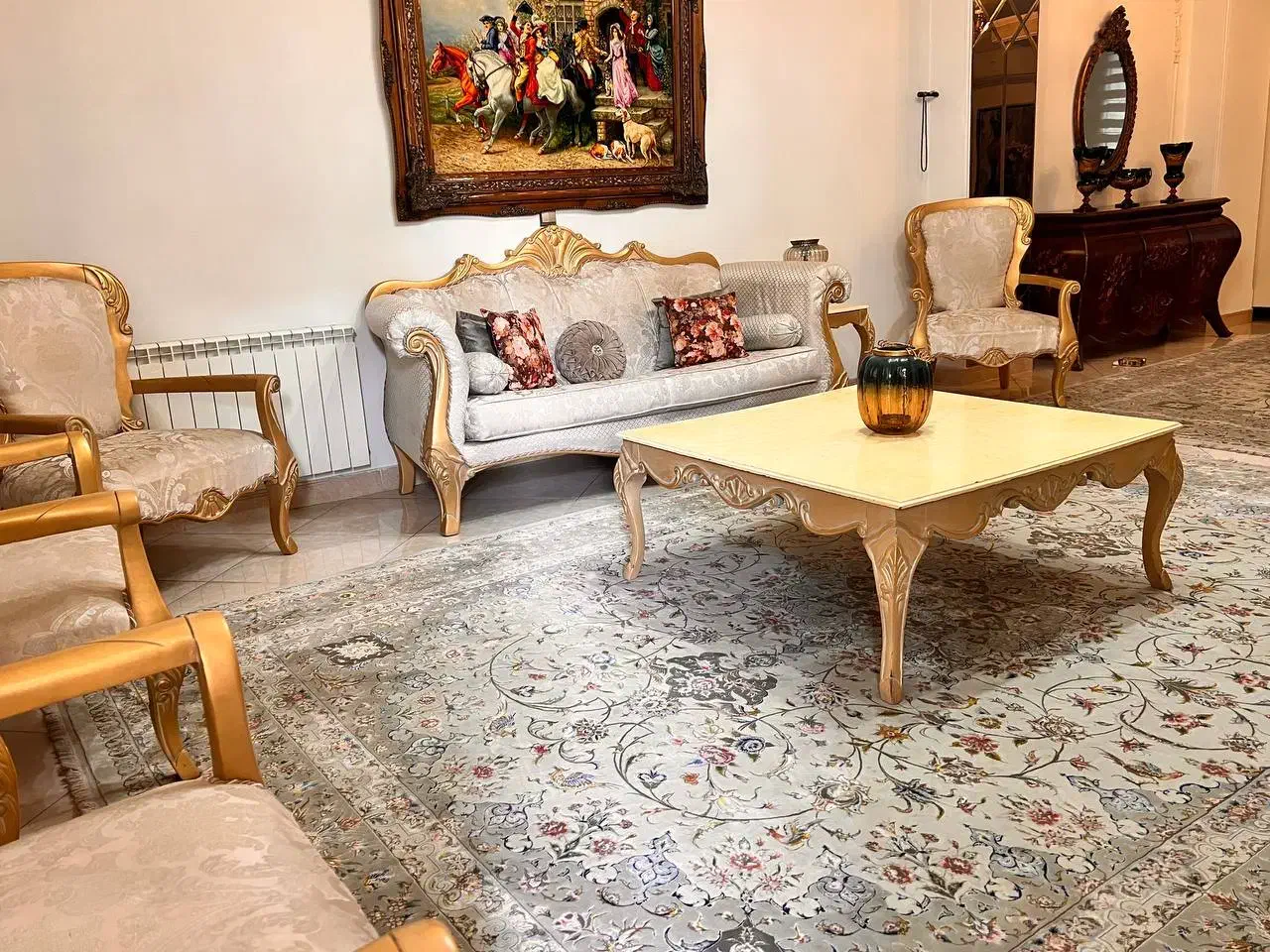 مبل هفت نفره تمام راش|مبلمان خانگی و میز عسلی|تهران, زهتابی|دیوار