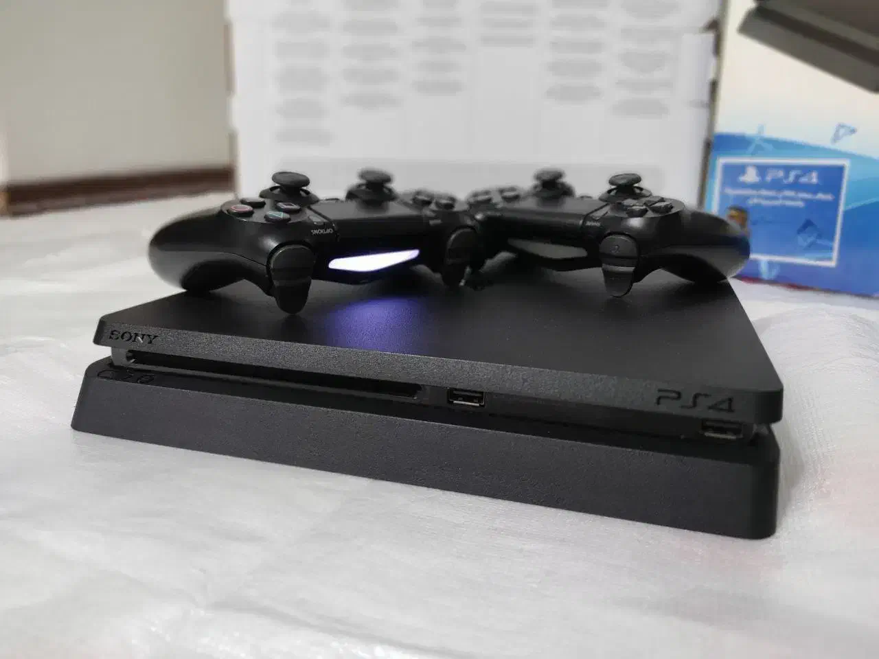ps4 slim 1tb دو دسته کپیخور|کنسول، بازی ویدئویی و آنلاین|زنجان, |دیوار