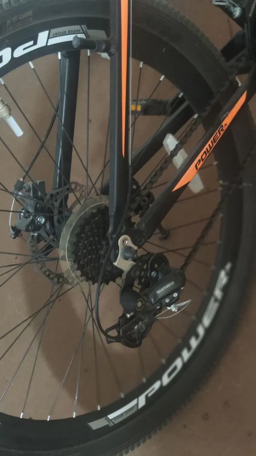 دوچرخه پاور سایز 27/5|دوچرخه، اسکیت، اسکوتر|مشهد, شهرک ابوذر|دیوار