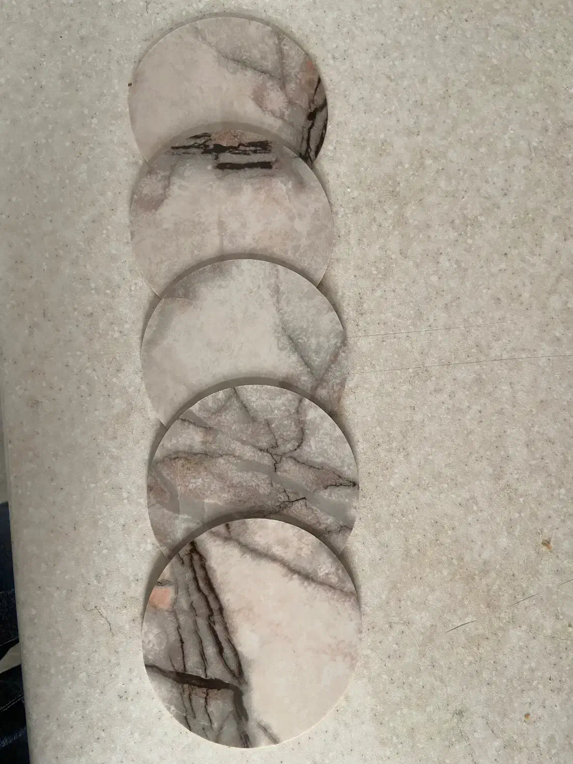 انبر سالاد و زیر لیوانی|ظروف سرو و پذیرایی|همدان, |دیوار