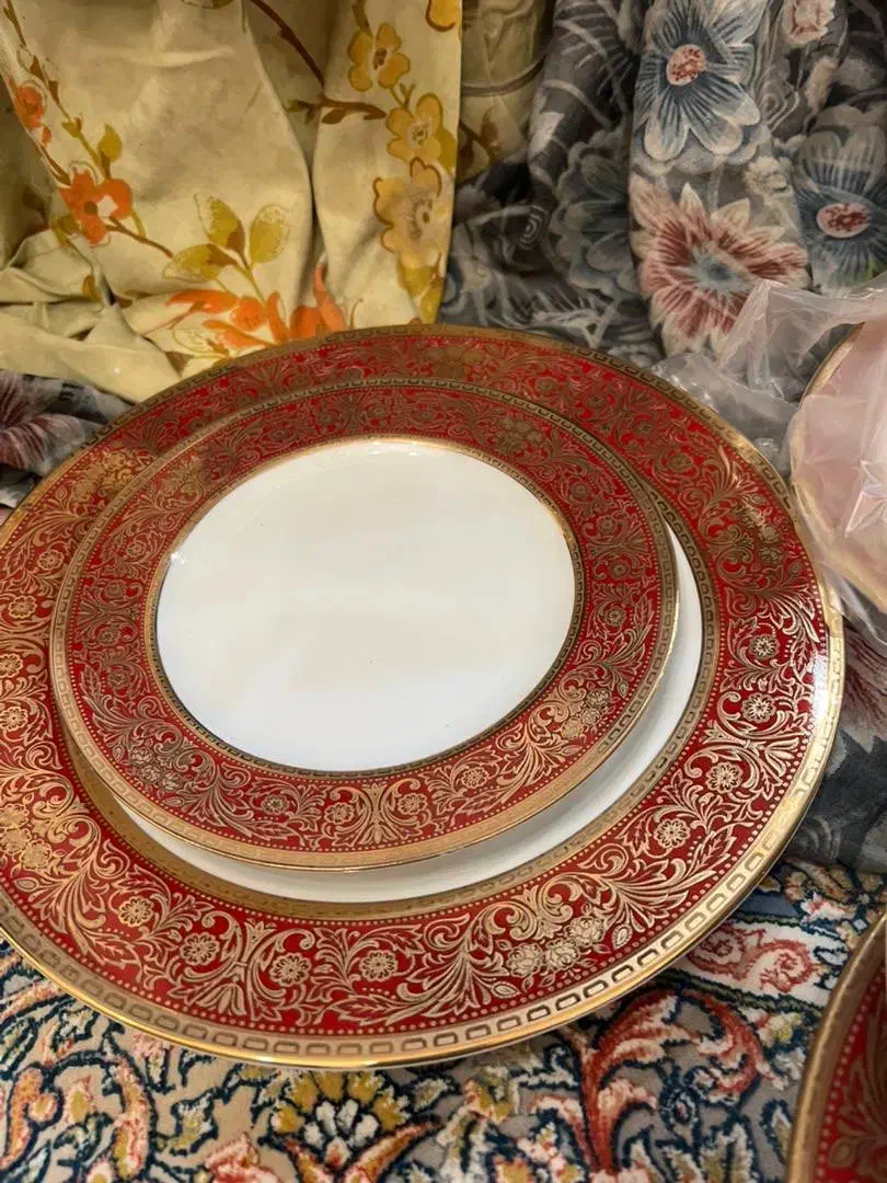 چینی سلطنتی/طلاکوب/ژاپن|ظروف سرو و پذیرایی|تهران, شکوفه|دیوار