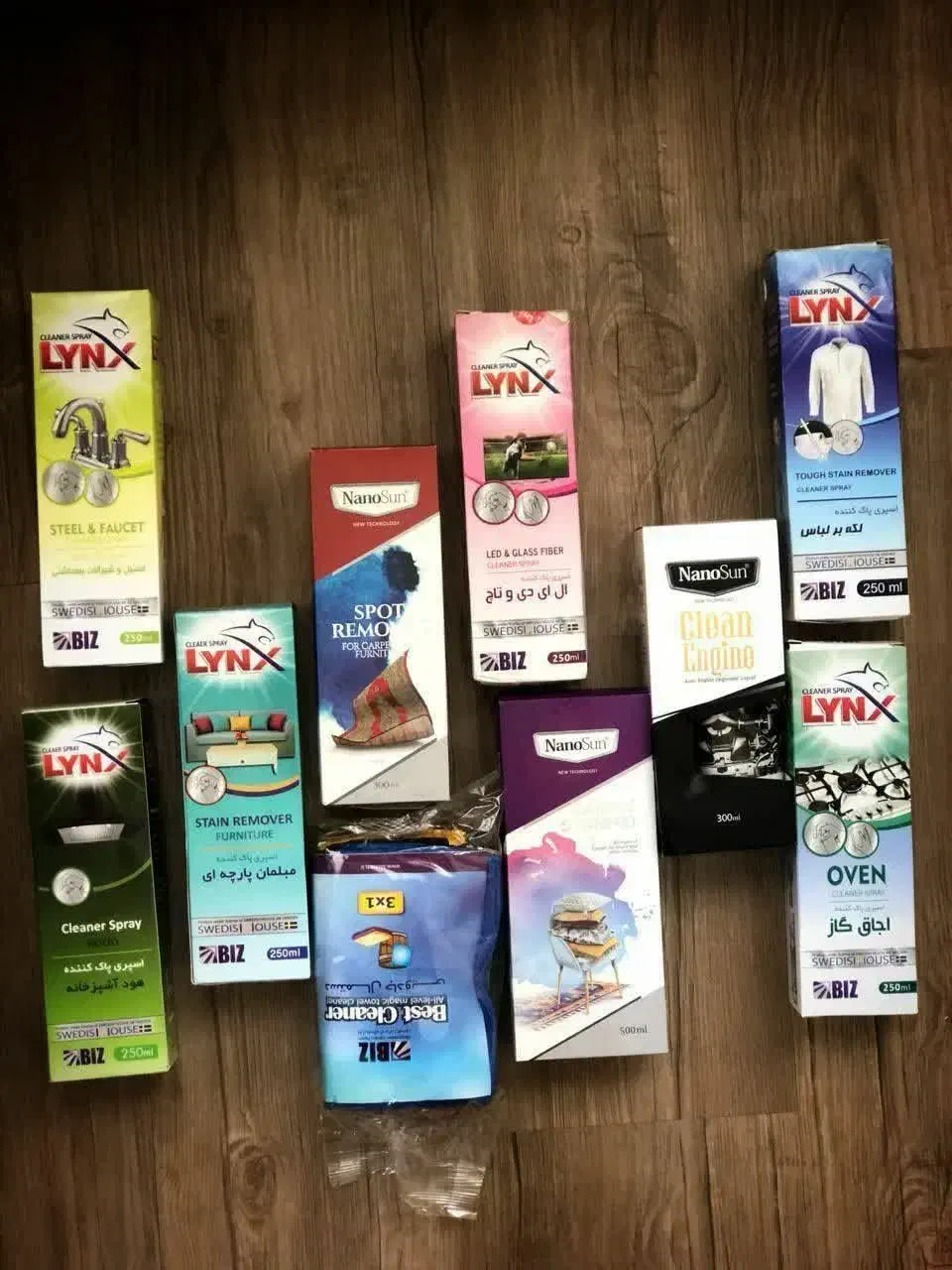 انواع محصولات شوینده نانو|مواد شوینده و دستمال کاغذی|گرگان, |دیوار