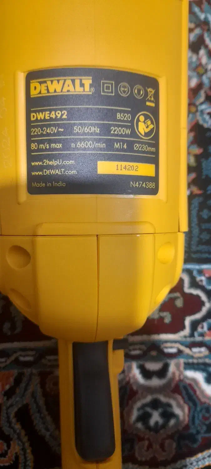 سنگ فرز دیوالت و دستگاه جوش صبا ۲۵۰|ابزارآلات|همدان, |دیوار