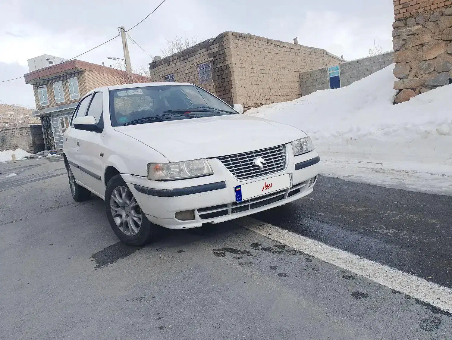 سمند 82 شاسی پلمپ|خودرو سواری و وانت|پیرانشهر, |دیوار