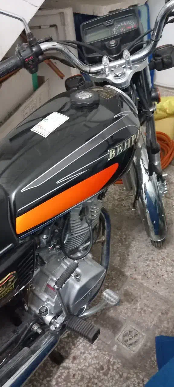 موتور بهپر 125 مدل 1402|موتورسیکلت|مشهد, فرهنگیان (شهرک غرب)|دیوار