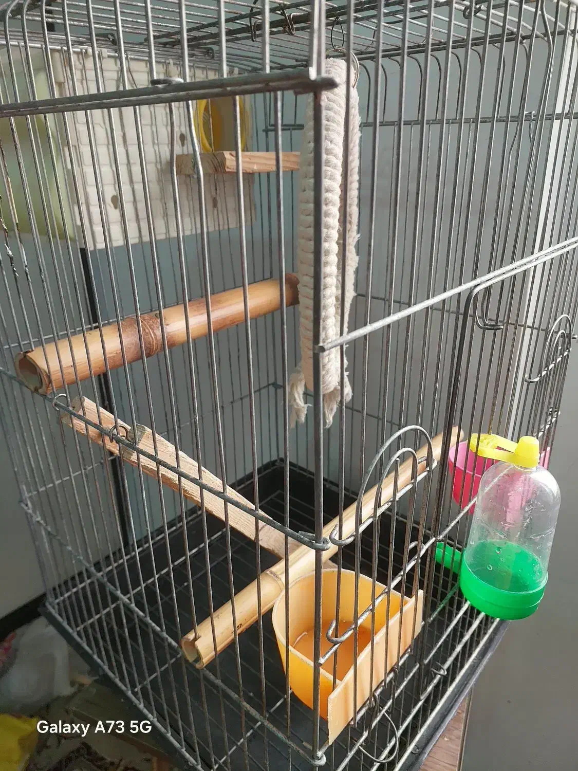 قفس ۱۰۳۳ درشت بافت با لوازم کامل مخصوص طوطیسان|لوازم جانبی حیوانات|تهران, مشیریه|دیوار