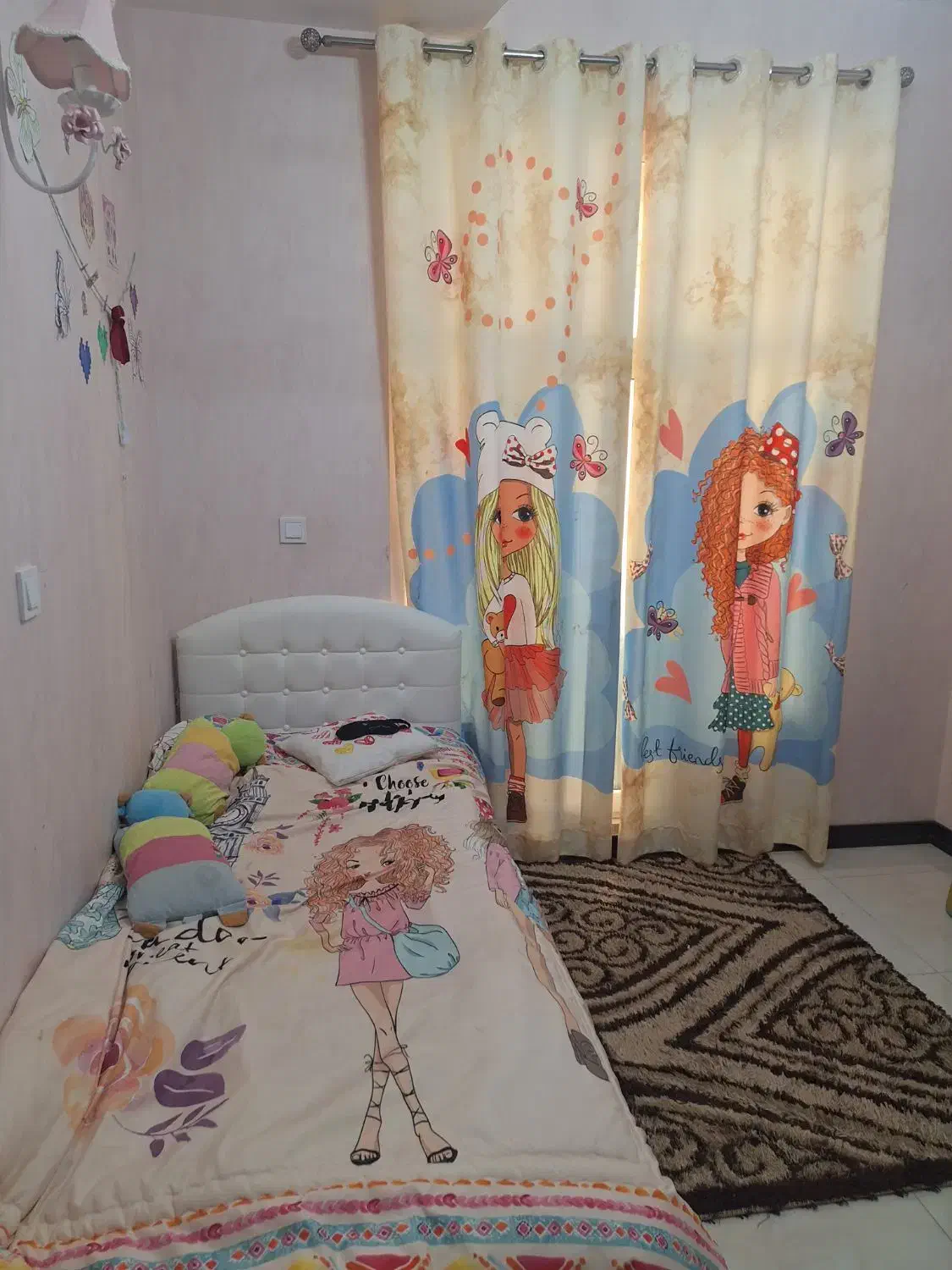 پرده و روتختی ست ۲ سری|پرده، رانر، رومیزی|کیش, |دیوار